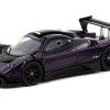 Tarmac Works T64G-TL015-PU Pagani Zonda R - Viola PSO - Scale 1:64
