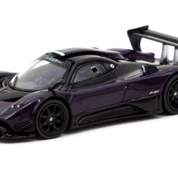 Tarmac Works T64G-TL015-PU Pagani Zonda R - Viola PSO - Scale 1:64