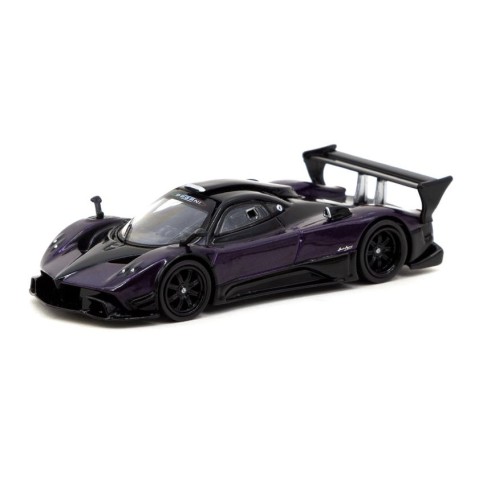 Tarmac Works T64G-TL015-PU Pagani Zonda R - Viola PSO - Scale 1:64