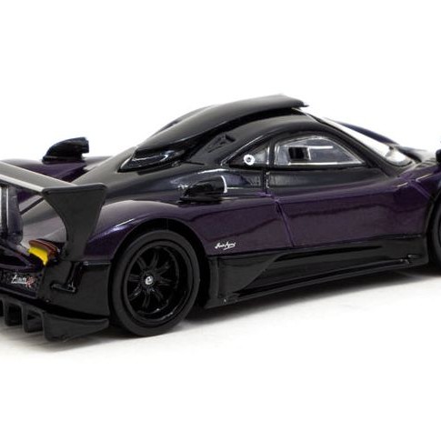 Tarmac Works T64G-TL015-PU Pagani Zonda R - Viola PSO - Scale 1:64