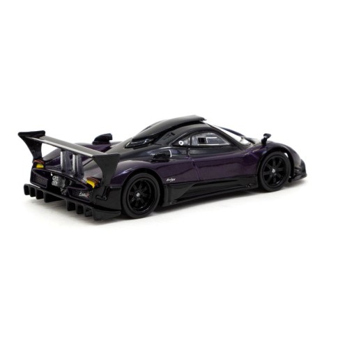 Tarmac Works T64G-TL015-PU Pagani Zonda R - Viola PSO - Scale 1:64