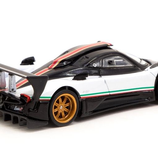 Tarmac Works T64G-TL015-WH Pagani Zonda R - Bianco Benny - Scale 1:64 