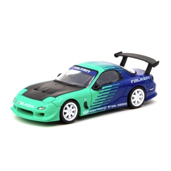 Tarmac Works TW64G-TL022-FA - Mazda RX-7 FD3S - Falken - Scale 1:64