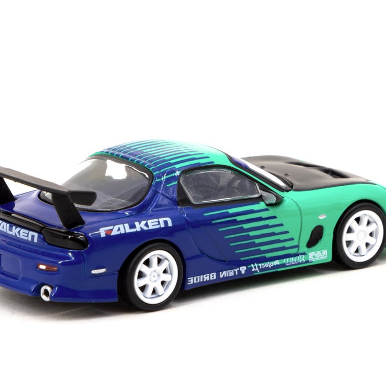 Tarmac Works TW64G-TL022-FA - Mazda RX-7 FD3S - Falken - Scale 1:64