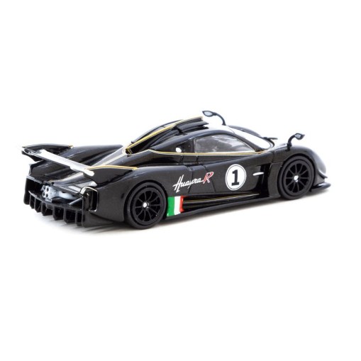 Tarmac Works T64G-TL035-BK Pagani Huayra R - Nero Oro - Scale 1:64