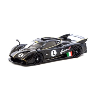 Tarmac Works T64G-TL035-BK Pagani Huayra R - Nero Oro - Scale 1:64