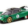 Tarmac Works T64G-TL035-GR Pagani Huayra R Verde Trifoglio - Scale 1:64