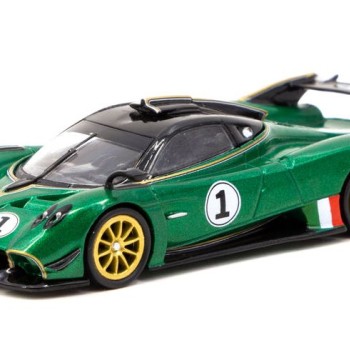 Tarmac Works T64G-TL035-GR Pagani Huayra R Verde Trifoglio - Scale 1:64