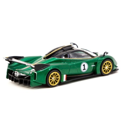 Tarmac Works T64G-TL035-GR Pagani Huayra R Verde Trifoglio - Scale 1:64