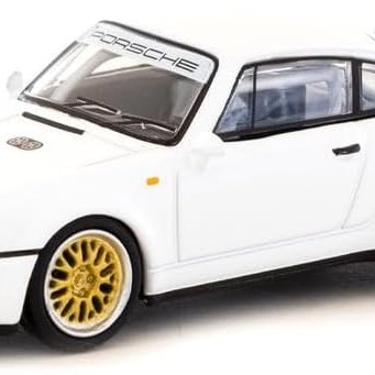 Tarmac Works T64S-003-WH - Porsche 911 RSR 3.8 - White - Scale 1:64
