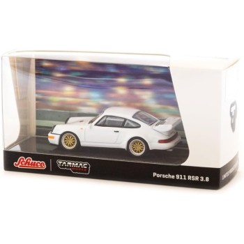 Tarmac Works T64S-003-WH - Porsche 911 RSR 3.8 - White - Scale 1:64