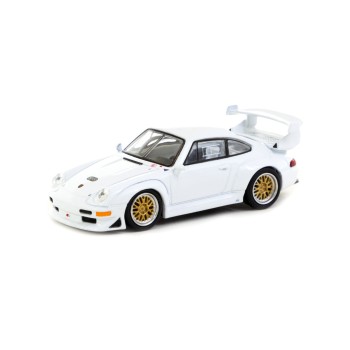 Tarmac Works T64S-004-WH - Porsche 911 GT2 - White - Scale 1:64