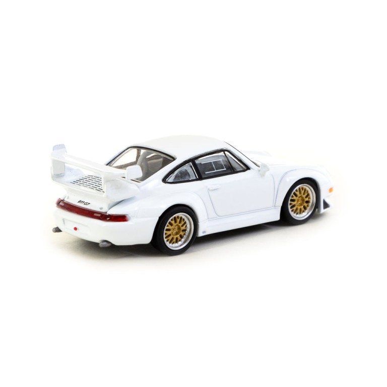 Tarmac Works T64S-004-WH - Porsche 911 GT2 - White - Scale 1:64