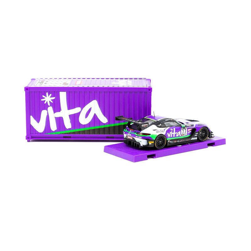 Tarmac Works - Vita Mercedes AMG GT3 GT World Challenge Asia Esports Championship 2020 Frank Yu - Scale 1:64