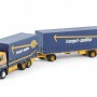 Tekno 85010 - Ford Transcontinental with Curtainside Trailer Combo - ASG - Scale 1:50