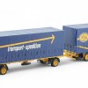 Tekno 85010 - Ford Transcontinental with Curtainside Trailer Combo - ASG - Scale 1:50