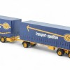 Tekno 85010 - Ford Transcontinental with Curtainside Trailer Combo - ASG - Scale 1:50
