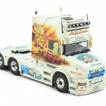 Tekno 85015 - Scania R Torpedo Topline 6x4 Truck Prime Mover J&D Pierce Cars Movie - Scale 1:50