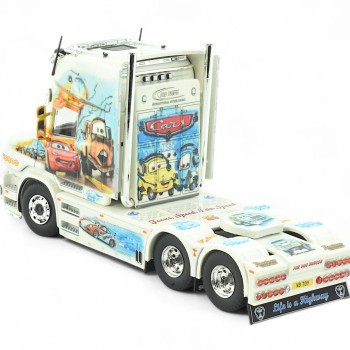 Tekno 85015 - Scania R Torpedo Topline 6x4 Truck Prime Mover J&D Pierce Cars Movie - Scale 1:50