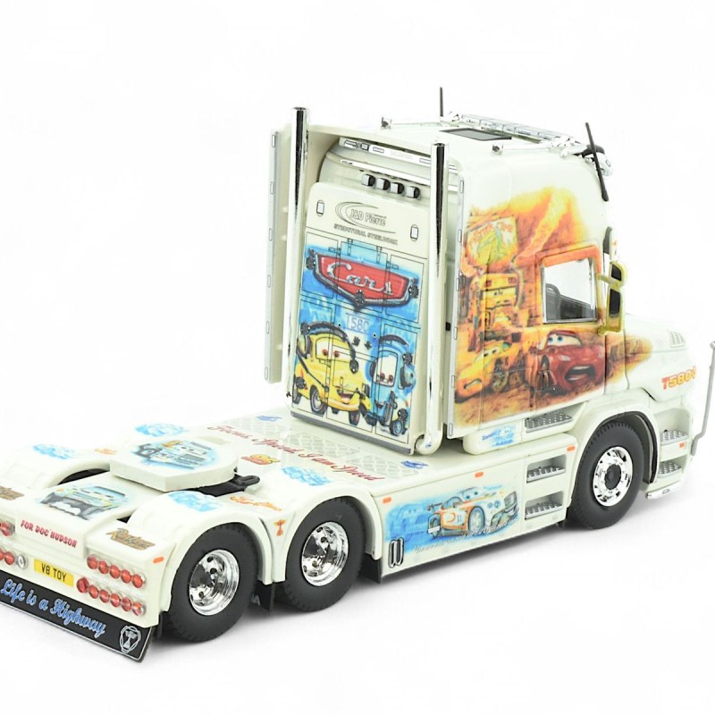Tekno 85015 - Scania R Torpedo Topline 6x4 Truck Prime Mover J&D Pierce Cars Movie - Scale 1:50