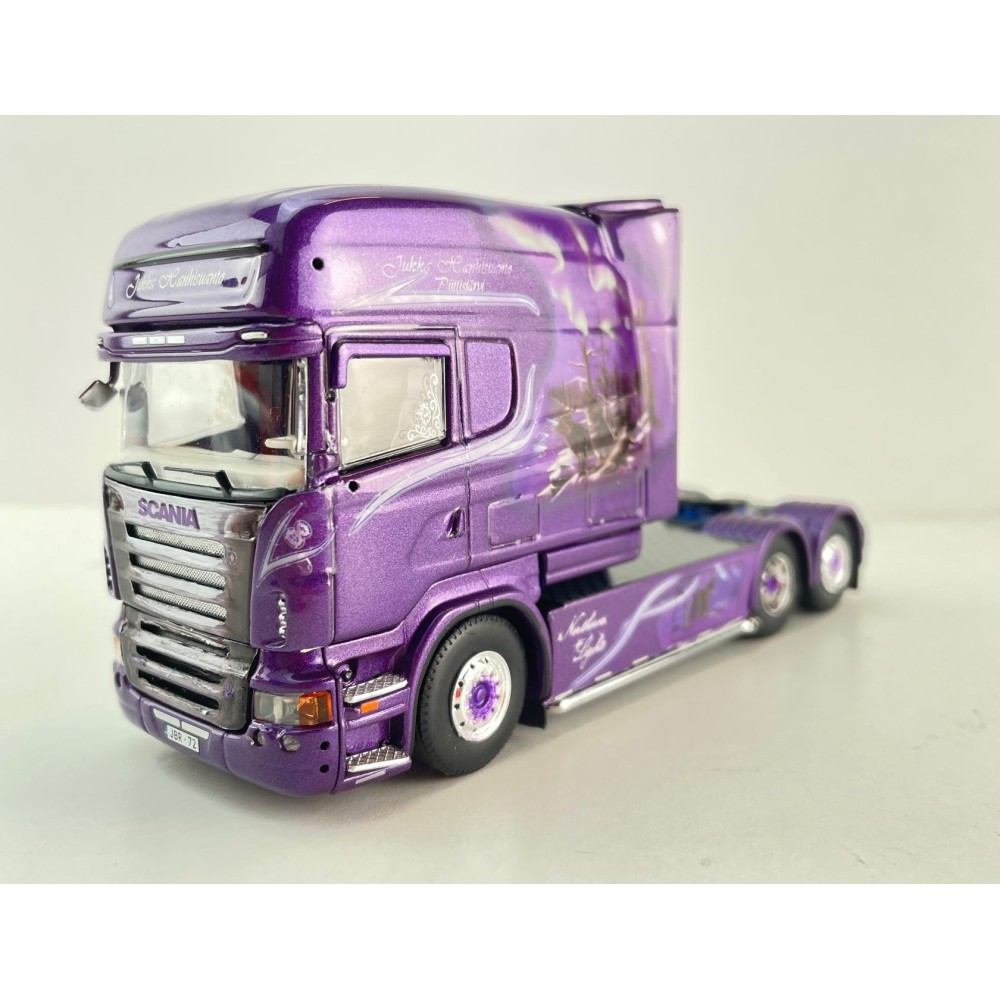 Tekno 85111 Scania R Series Longline 6x2 Truck Jukka Hanhisuanto - Scale 1:50