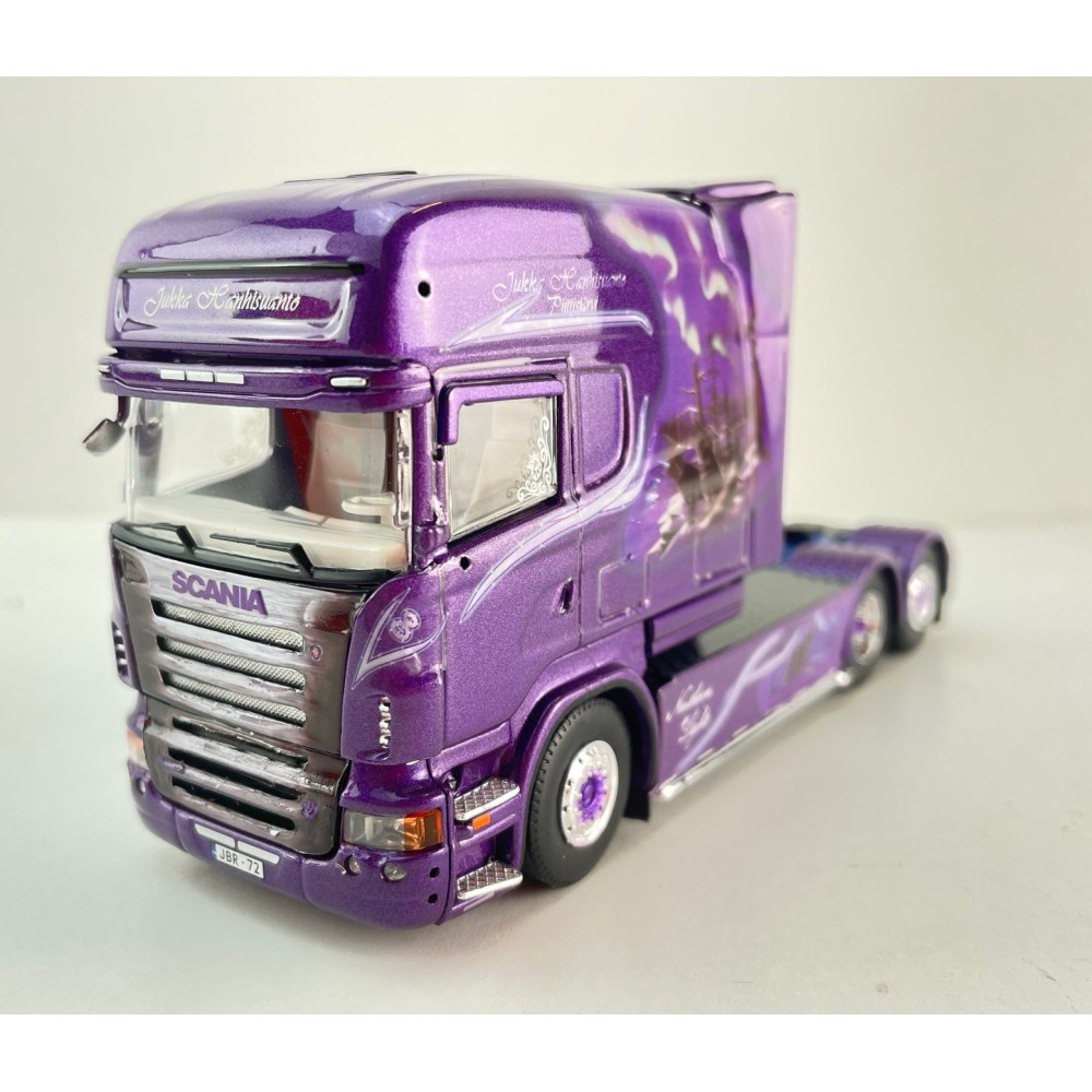 Tekno 85111 Scania R Series Longline 6x2 Truck Jukka Hanhisuanto - Scale 1:50