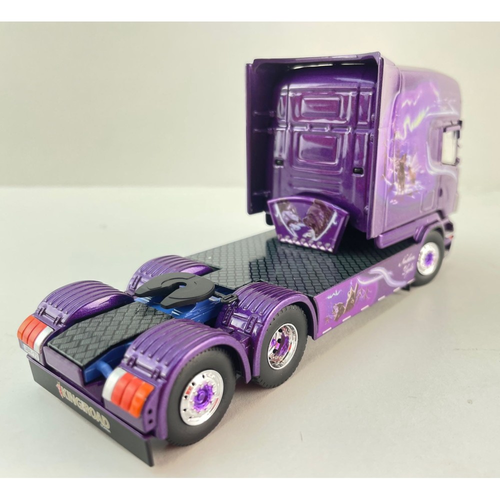 Tekno 85111 Scania R Series Longline 6x2 Truck Jukka Hanhisuanto - Scale 1:50
