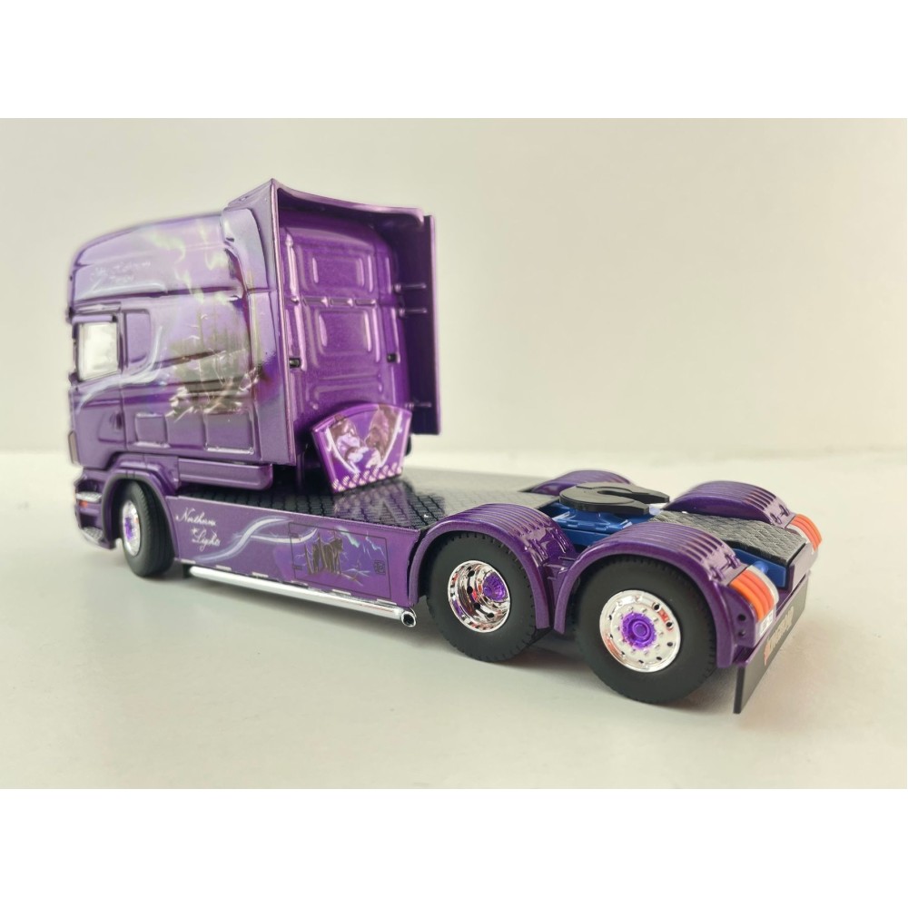Tekno 85111 Scania R Series Longline 6x2 Truck Jukka Hanhisuanto - Scale 1:50