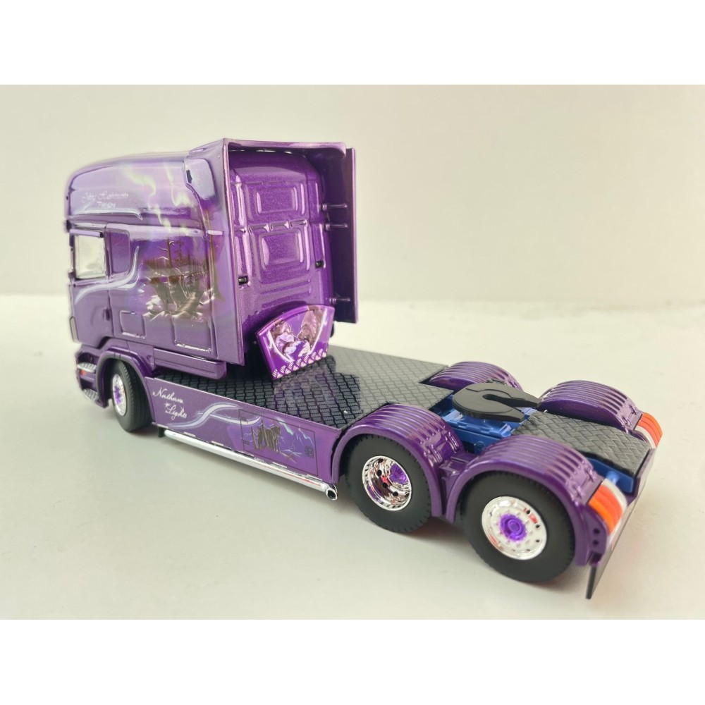 Tekno 85111 Scania R Series Longline 6x2 Truck Jukka Hanhisuanto - Scale 1:50