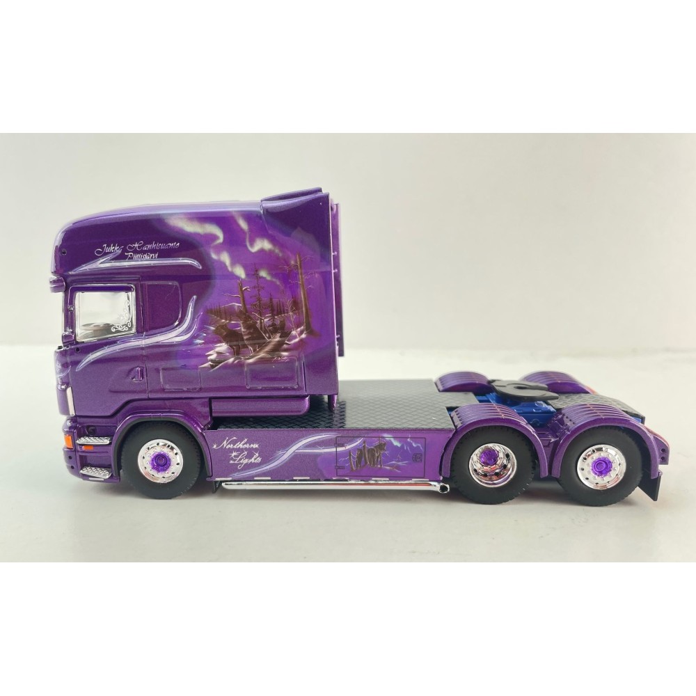 Tekno 85111 Scania R Series Longline 6x2 Truck Jukka Hanhisuanto - Scale 1:50