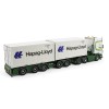 Tekno 85208 - Scania R500 Topline Container Semitrailer + 2x 20ft Reefer Container - Patrick van der Hoeven - Scale 1:50