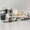 Tekno 85928 - Scania Next Gen R590 4x2 Truck with Walking Floor Trailer - Repinski Polish Squadron - Scale 1:50