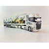 Tekno 85928 - Scania Next Gen R590 4x2 Truck with Walking Floor Trailer - Repinski Polish Squadron - Scale 1:50