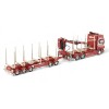 Tekno 85984 - Scania NG R Highline Swedish Wood Transporter with Trailer - Gustafssons - Scale 1:50