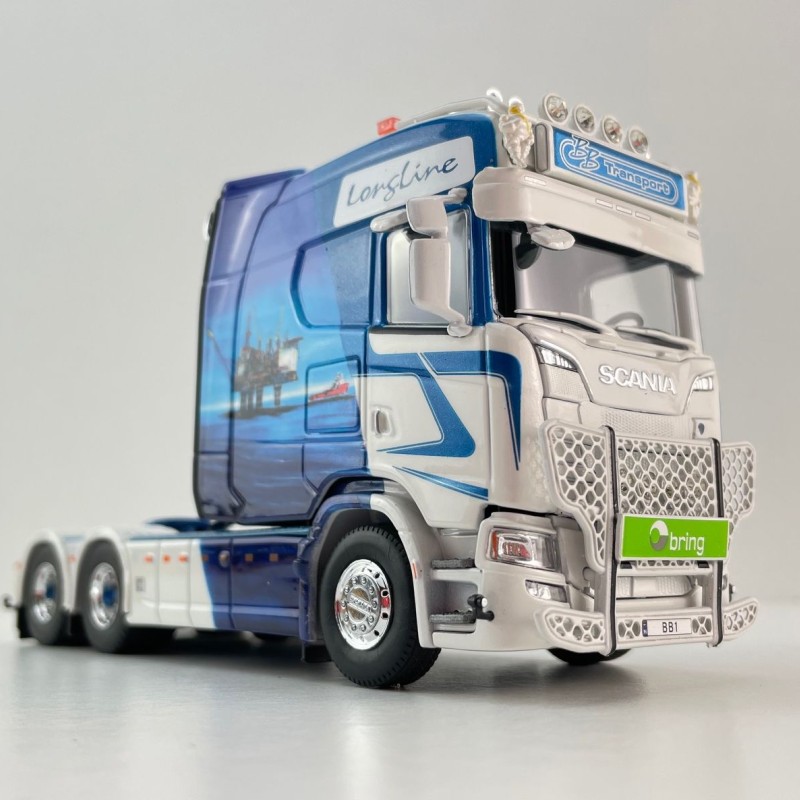 Tekno 86168 - Scania Next Gen Longline 6x4 Truck Prime Mover - BB Transport - Scale 1:50