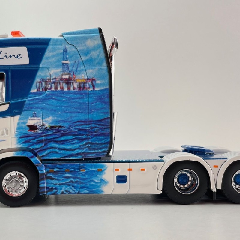 Tekno 86168 - Scania Next Gen Longline 6x4 Truck Prime Mover - BB Transport - Scale 1:50