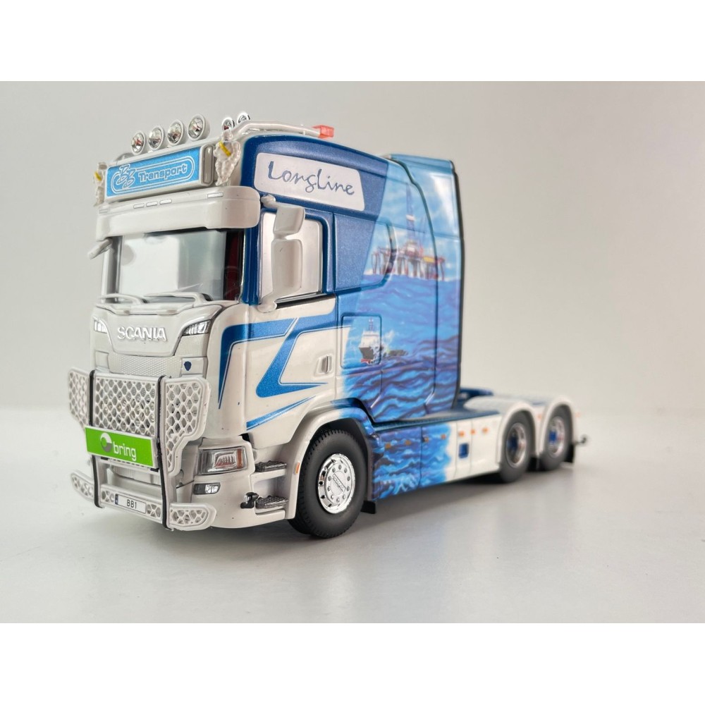 Tekno 86168 - Scania Next Gen Longline 6x4 Truck Prime Mover - BB Transport - Scale 1:50