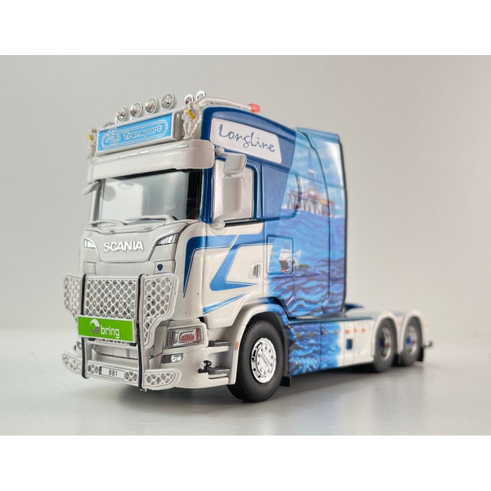Tekno 86168 - Scania Next Gen Longline 6x4 Truck Prime Mover - BB Transport - Scale 1:50