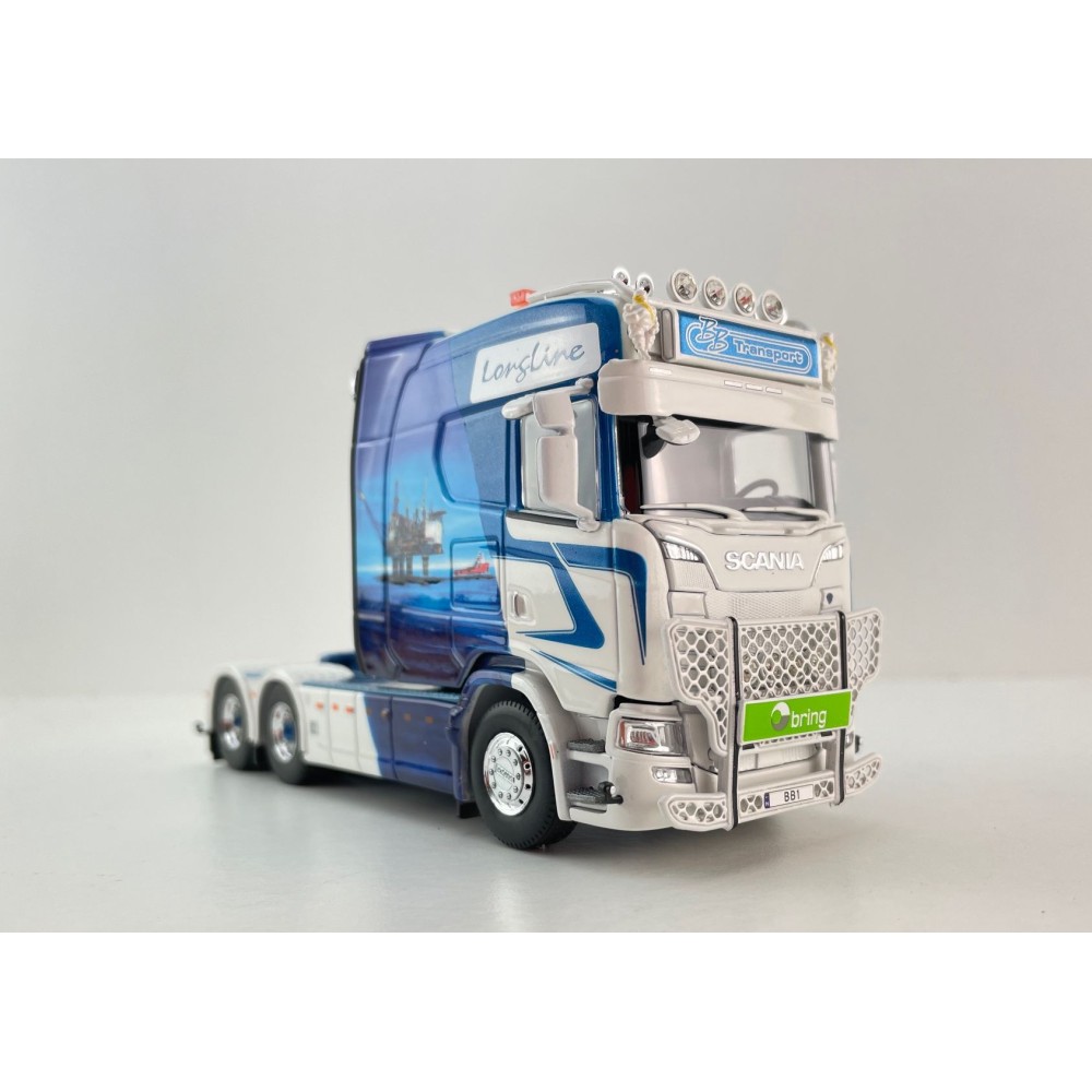 Tekno 86168 - Scania Next Gen Longline 6x4 Truck Prime Mover - BB Transport - Scale 1:50