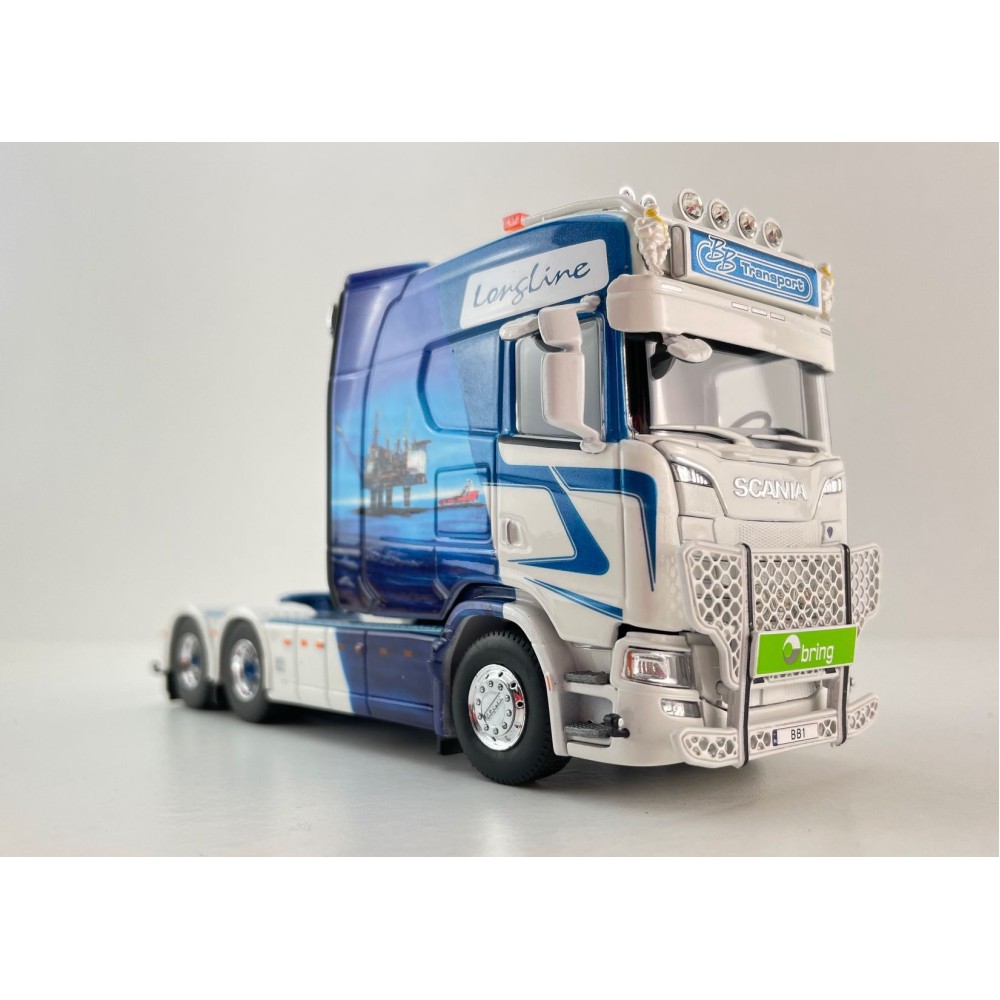 Tekno 86168 - Scania Next Gen Longline 6x4 Truck Prime Mover - BB Transport - Scale 1:50