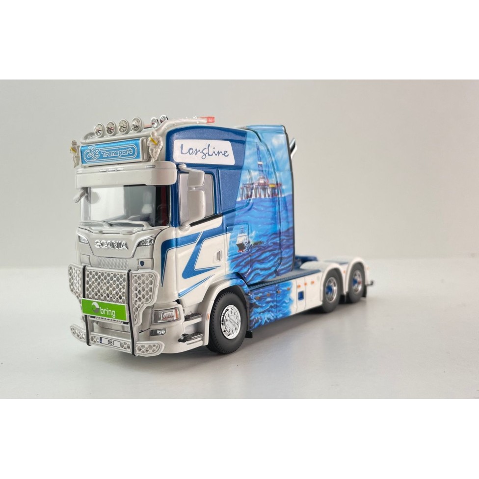 Tekno 86168 - Scania Next Gen Longline 6x4 Truck Prime Mover - BB Transport - Scale 1:50
