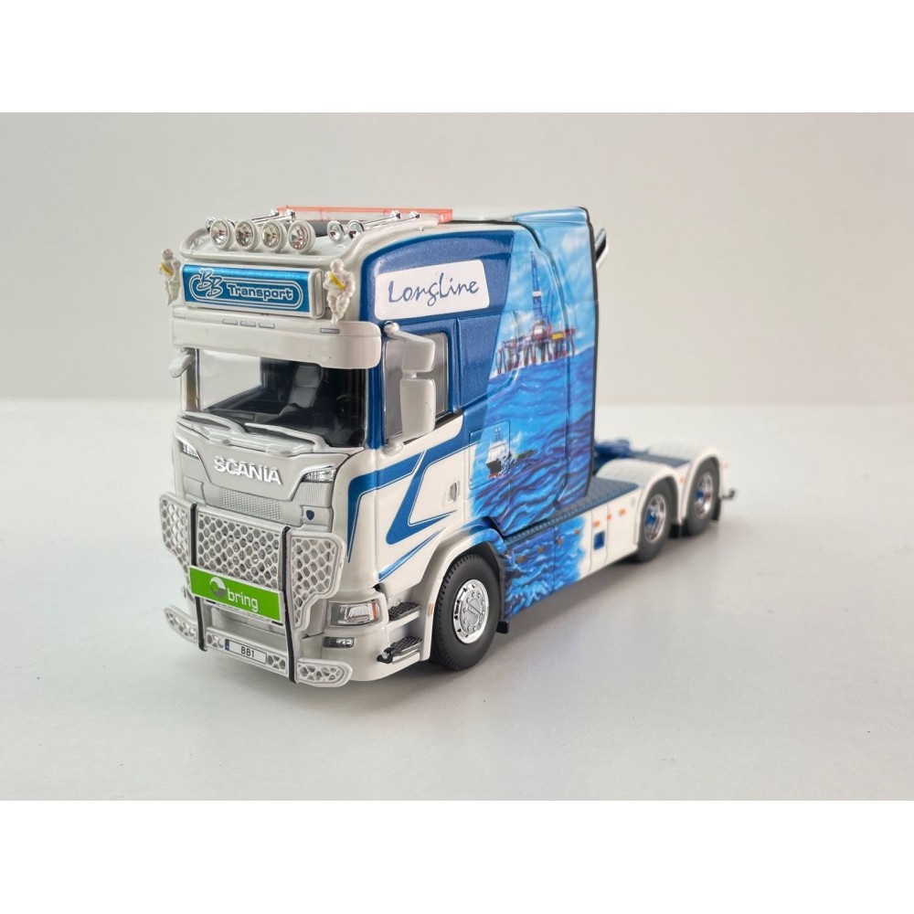 Tekno 86168 - Scania Next Gen Longline 6x4 Truck Prime Mover - BB Transport - Scale 1:50
