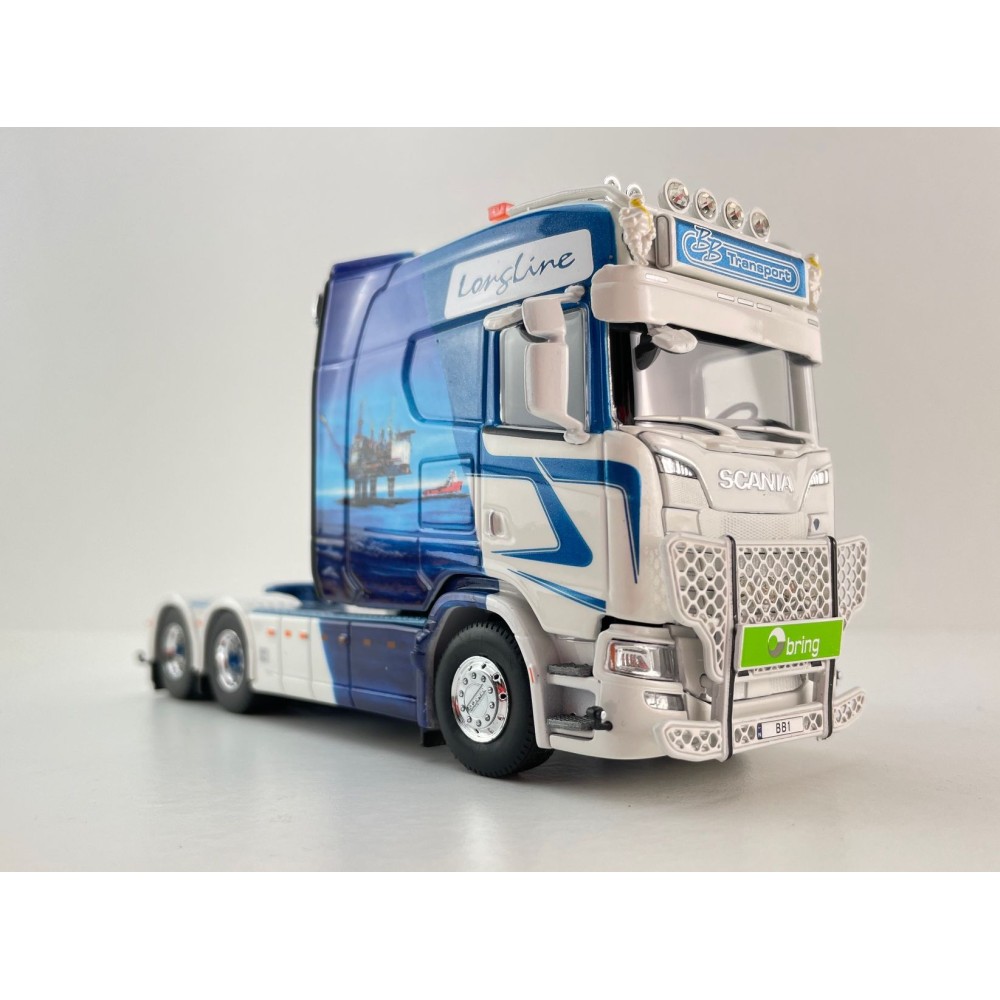 Tekno 86168 - Scania Next Gen Longline 6x4 Truck Prime Mover - BB Transport - Scale 1:50