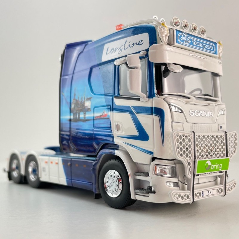 Tekno 86168 - Scania Next Gen Longline 6x4 Truck Prime Mover - BB Transport - Scale 1:50