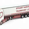 Tekno 86273 - Scania NG S-Serie Highline RHD 6x2 Truck Curtainside Trailer Stuart Harvey Transport - Scale 1:50