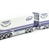 Tekno 86279 - Scania Next Gen R650 Sweden Combo with Trailer - MALMBERGS - Scale 1:50