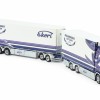 Tekno 86279 - Scania Next Gen R650 Sweden Combo with Trailer - MALMBERGS - Scale 1:50