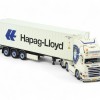 Tekno 86345 - Scania R 6x2 Truck Container Trailer 40ft Hapag Lloyd Container - Sneepels - Scale 1:50