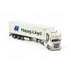 Tekno 86345 - Scania R 6x2 Truck Container Trailer 40ft Hapag Lloyd Container - Sneepels - Scale 1:50