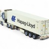 Tekno 86345 - Scania R 6x2 Truck Container Trailer 40ft Hapag Lloyd Container - Sneepels - Scale 1:50